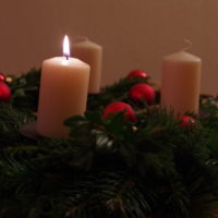 Kerze, 1. Advent