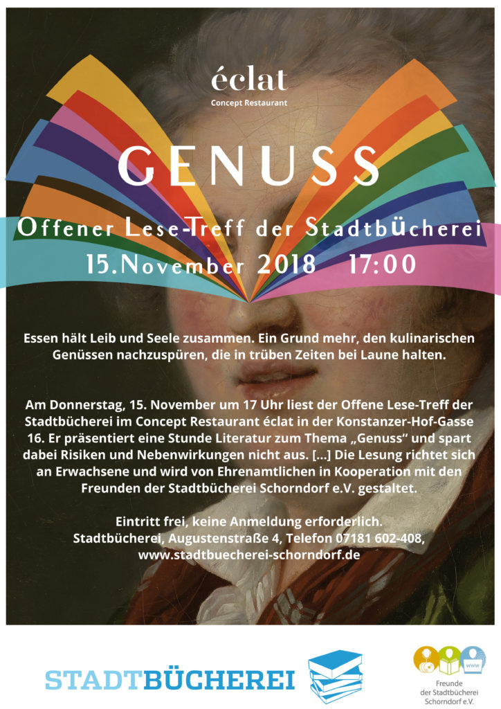 Plakat Lesetreff November